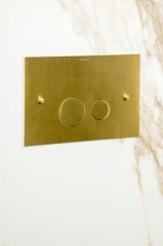 Boheme Кнопка для инсталляции латунь MATT GOLD ультраплоская (для 666)