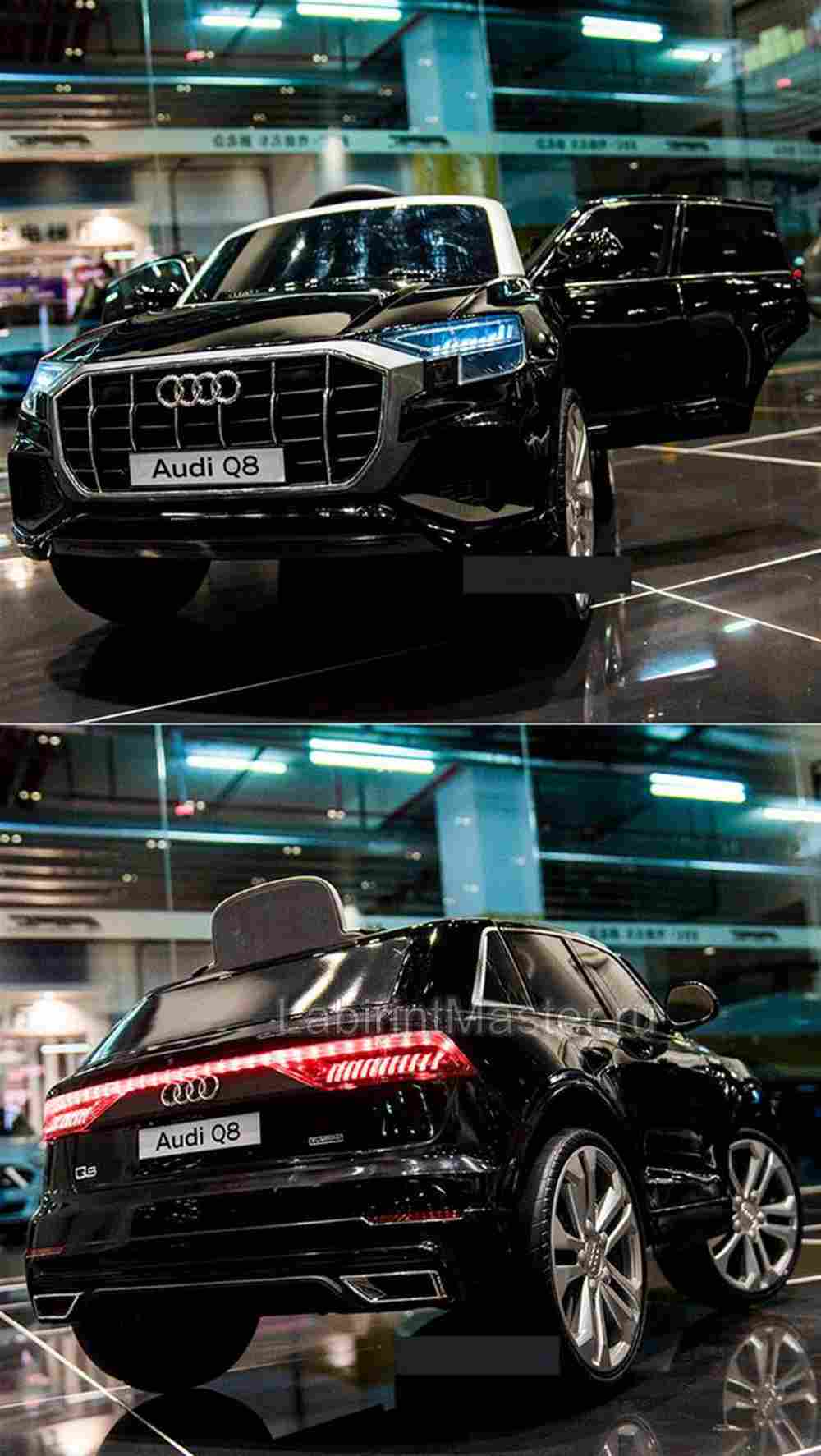 Детский электромобиль "AUDI Q8" 6V, черный