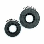 Набор сальников на бензопилу 2шт в компл. 45/52 (15*35*5/15*28*5) 23NSB