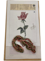 Набор для вышивания с деревянной рамкой (мулине 100% хлопок ) 23х39см Германия