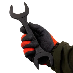 Набор ключей комбинированных 25пр. (6-27, 30, 32), в пластиковом держателе и рожковый ключ 36х41 мм SIGMATOOL Sigmatool-5261P36-41 Black