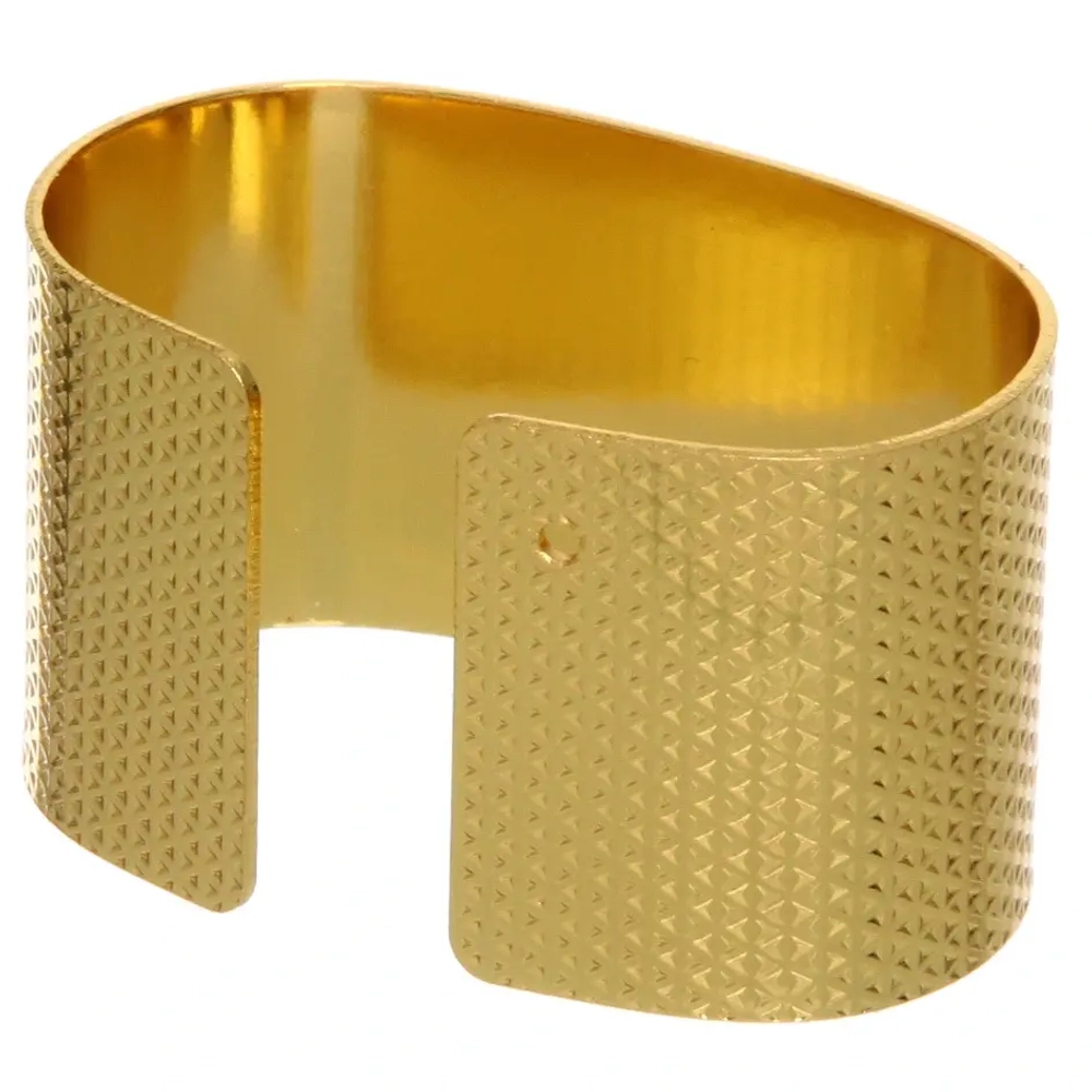 Набор колец для салфеток 6шт «Ампир» 5,5*3см, золото