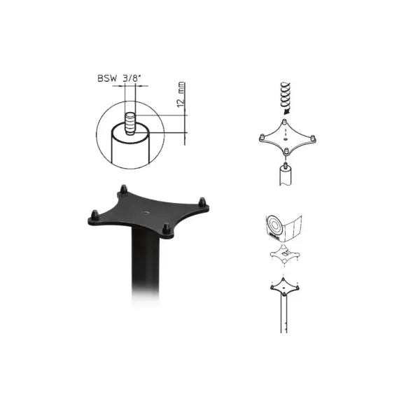 Genelec 8010-408B Black