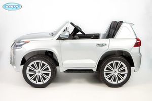 Детский Электромобиль Barty LEXUS LX 570 серебристый фото №5