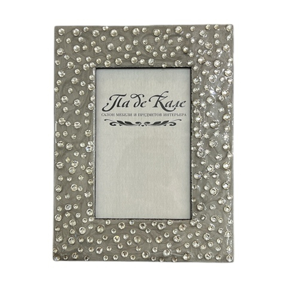 Рамка для фото со стразами 10х15 см