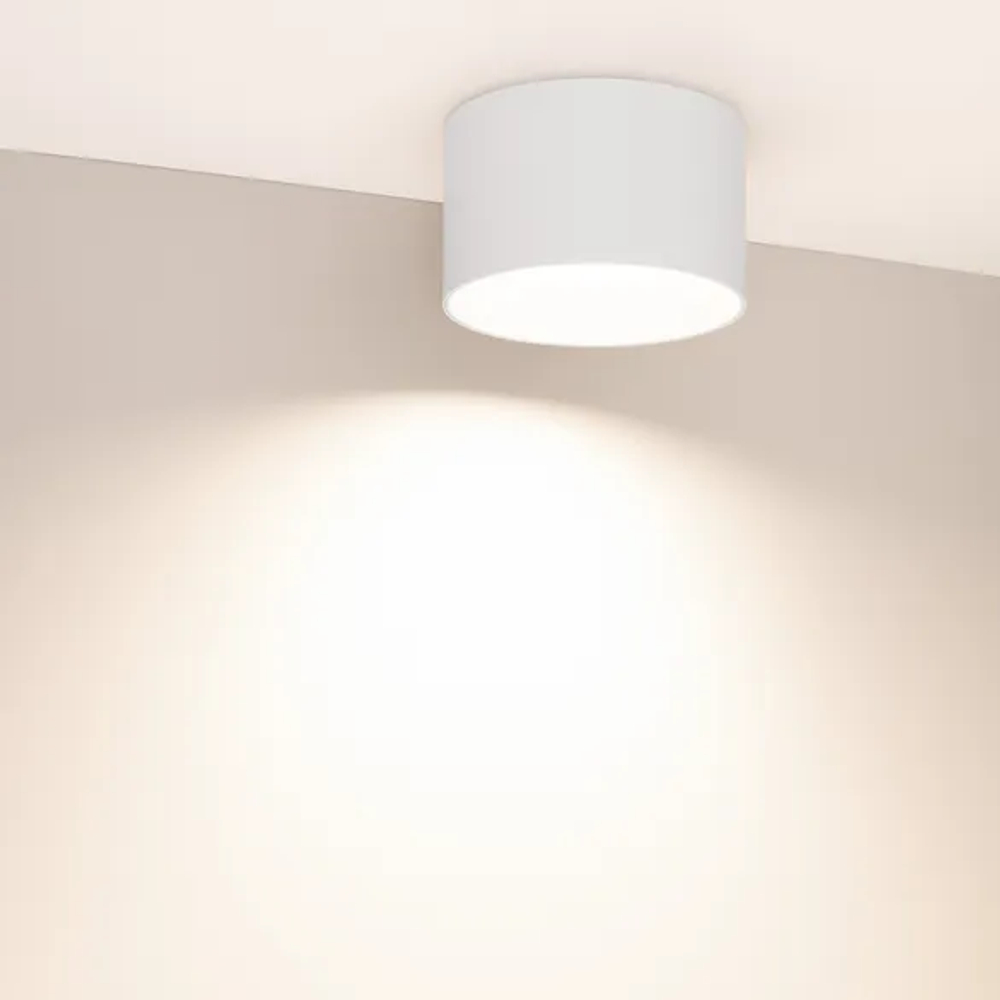 Светильник SP-BISCOTTO-R140-15W Warm3300-MIX (WH, 80 deg, 230V) (Arlight, IP54 Металл, 5 лет) 054917