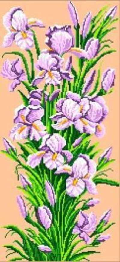 Г-6030 Панно ирисы