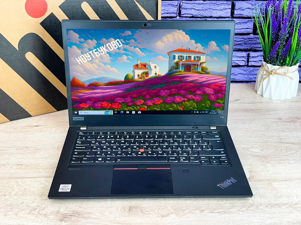 Ноутбук Lenovo ThinkPad T14 Gen 1 14" 1920*1080 IPS Touch, Intel core I7 - 10510U 1.7 ГГц, RAM 16 ГБ SSD 256 ГБ, Intel UHD Graphics, Win 10 pro