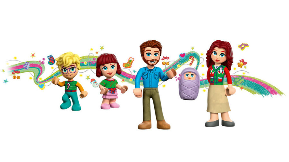 Конструктор LEGO Friends 42637 Новогодний адвент календарь 2024