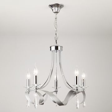 Люстра 60064/5 хром Adelia Классика Eurosvet
