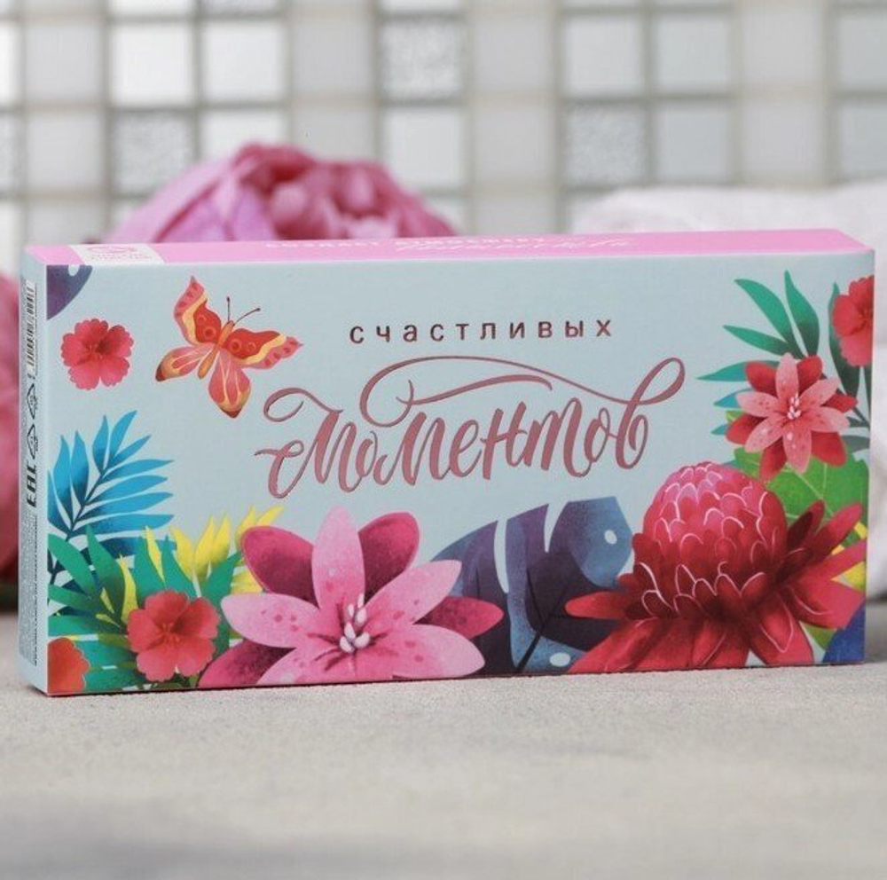 Мыльные цветы "Счастливых моментов", 3 шт.