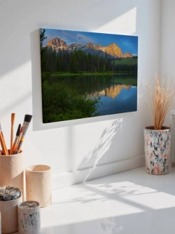 Картина на стену 40 X 50 Горное озеро