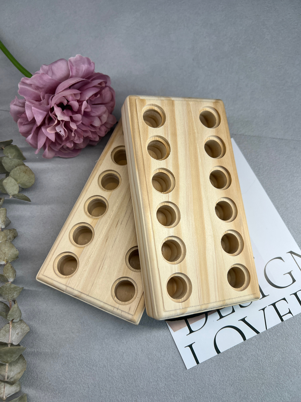 Деревянный органайзер для инструментов