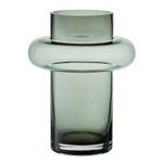 Ваза vayr, 20 см, серая