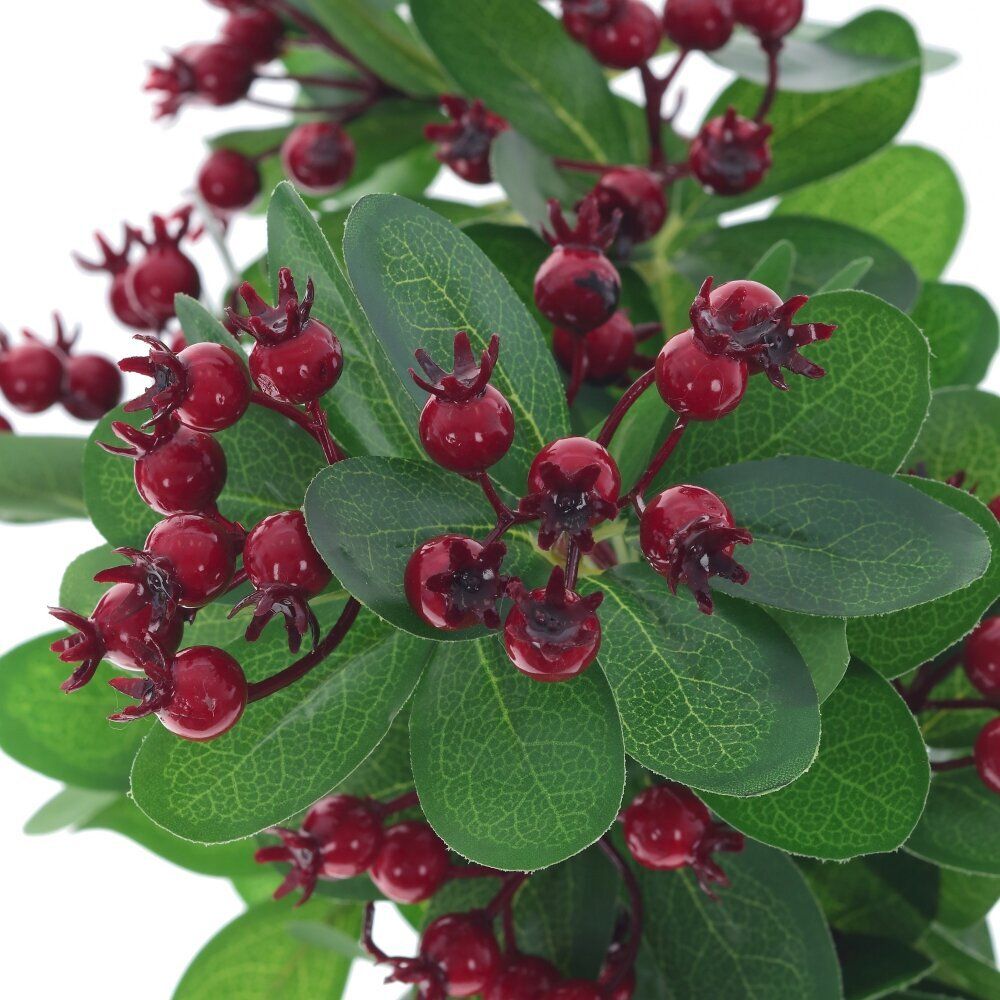 GAEM Цветочная композиция "Клюква", L19 W22 H36 см