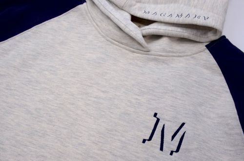 Худи Magamaev Script heater/blue