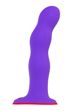 Фаллоимитатор Fun Factory STUBS BOUNCER, силикон, фиолетовый, 18,5см