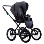 Детская коляска AroTeam Moreno SL 2 в 1 05 черный+черная кожа