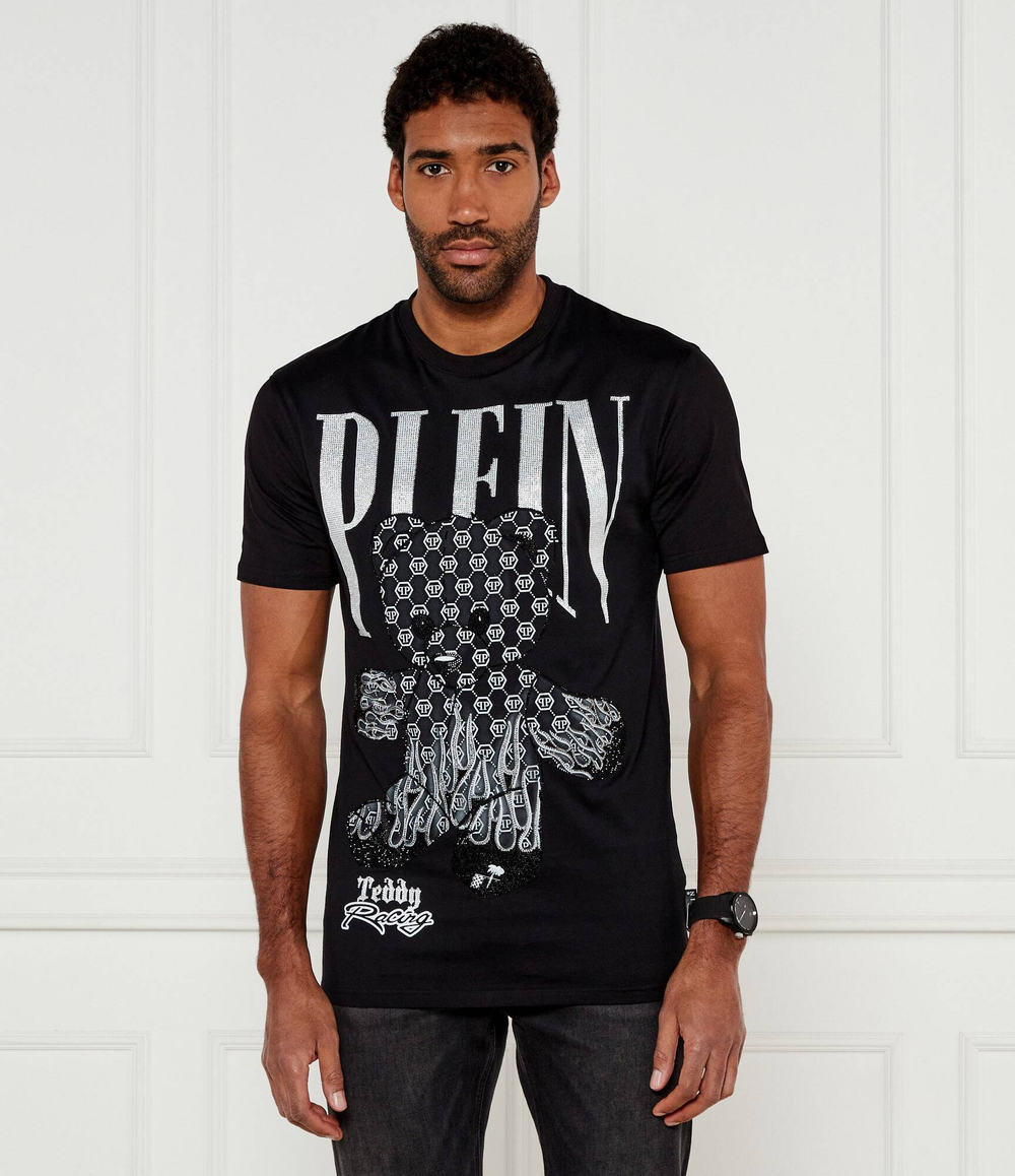 Футболка Teddy Bear Philipp Plein - черный(MTK8085 PJY002N)