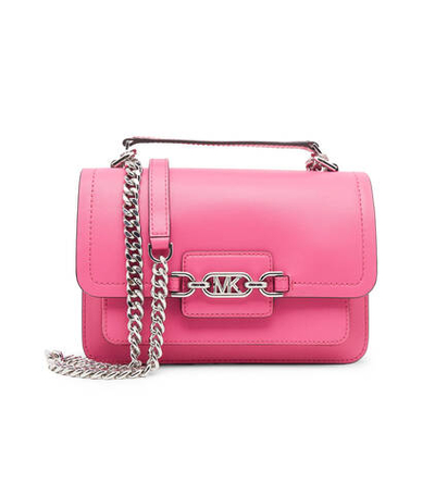Кожаная сумка-мессенджер Michael Kors - розовый(30S2S7HL3L)