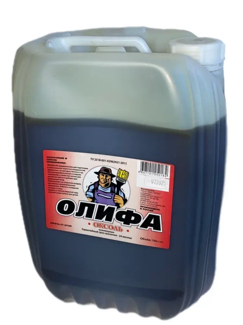 Олифа полимерная Оксоль 10л