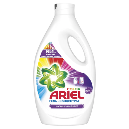 Гель для стирки Ariel Color Насыщенный цвет 1.95 л