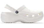 Crocs Classic clog Classic Cloud clog Retro Beach Hole shoes Women's White