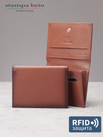 508 R - Футляр для карт и визиток с RFID защитой, Stampa Brio