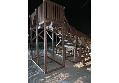 Зимняя горка "Метелица" 10 метров