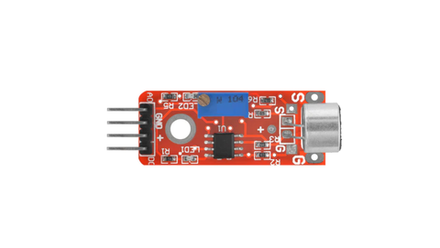 Модуль звука с микрофоном на LM393 для AVR PIC, DC 4-6В (3pin)