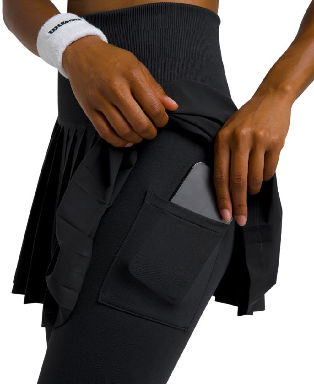 Теннисная юбка Wilson Midtown Tight - черный