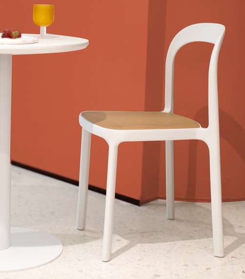 Стул Obu Wood серый