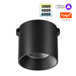 359472 SHINO NT24 104 черный Трековый смарт-светильник для низковольтного шинопровода с двумя режимами работы IP20 LED 6W 24V 3000-6000K EASY