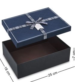 WF-171-A Набор коробок из 3 шт, синий/черный