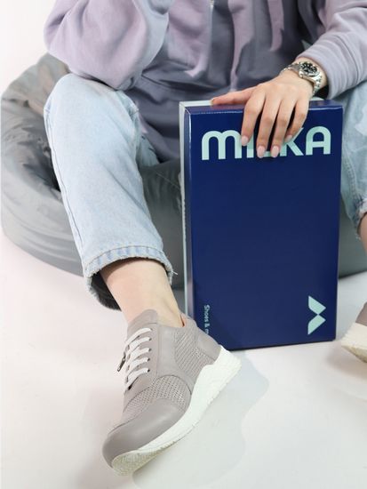 1101 Женские кеды(Темно-бежевый)