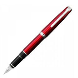 Перьевая ручка Pilot Falcon Metal Red красная с пером EF (FE-25SR-R-SFE)