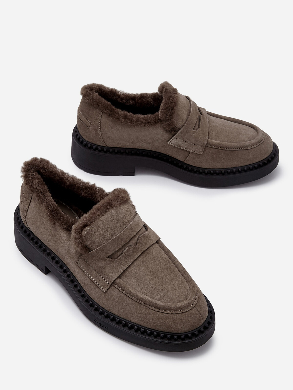 Лоферы женские ASH MEDUSA FUR