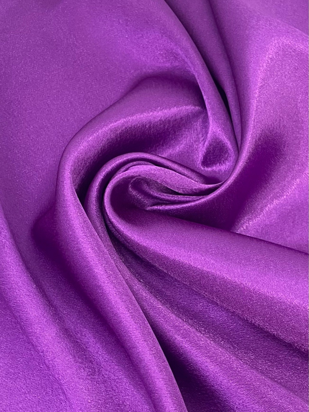 Ткань "Креп-сатин" (фиолетовый)