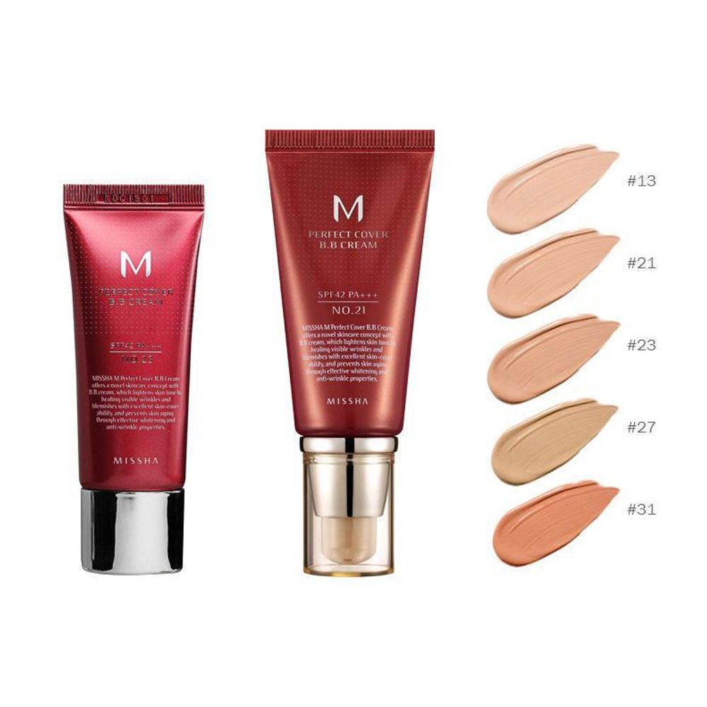 ББ-крем MISSHA M Perfect Cover BB Cream#21 (20мл)