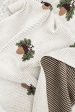 Плед Желуди, Молочный