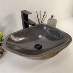 Раковина из речного камня RS-65221 47*36*15 0856