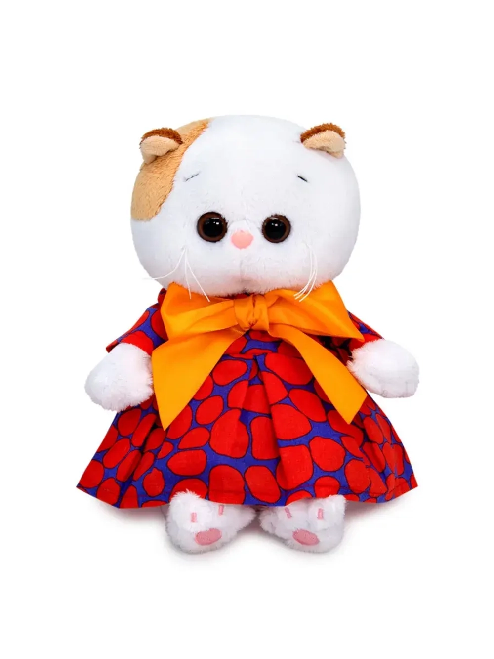 Мягкая игрушка Кошечка Ли Ли в платье с бантом 20 см