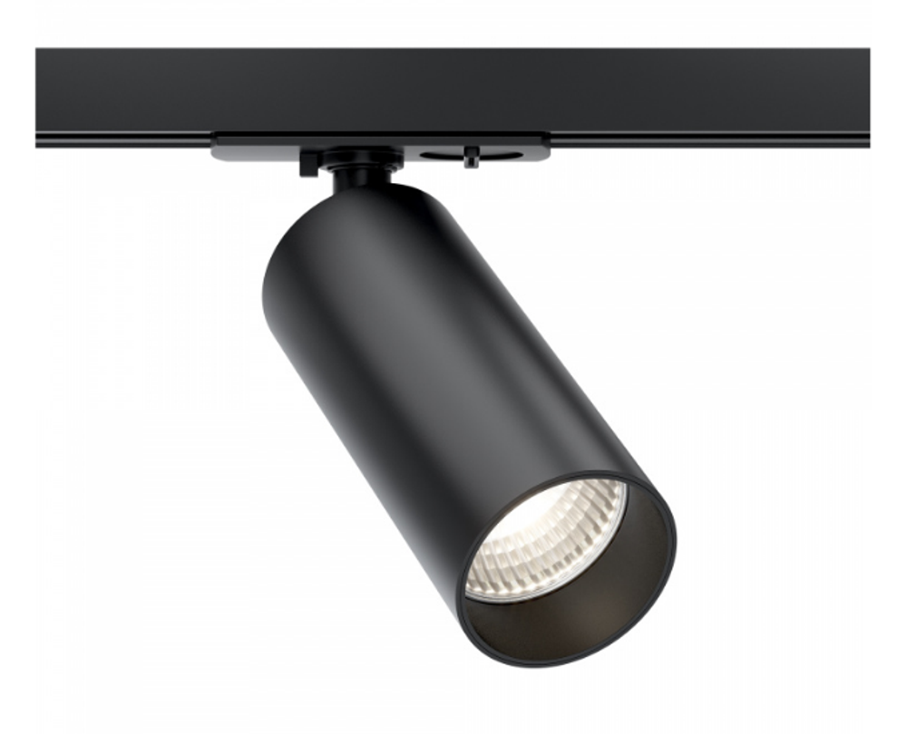 Трековый однофазный светодиодный светильник диммируемый Maytoni Unity Focus LED TR021-1-12B4K-W-D-B