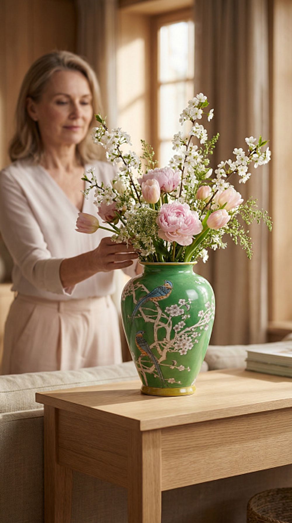 Ваза "Нефритовое волшебство"