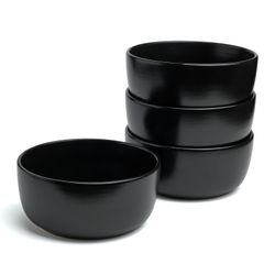 НАБОР САЛАТНИКОВ BRONCO "CHOICE BLACK" 15 СМ 4ШТ