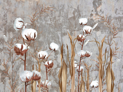 Дизайнерские обои Wall Street Herbarium