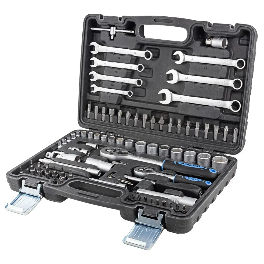 Набор инструментов 82пр.1/2'',1/4''(6гр.) KINGTUL KT-4821-5EURO