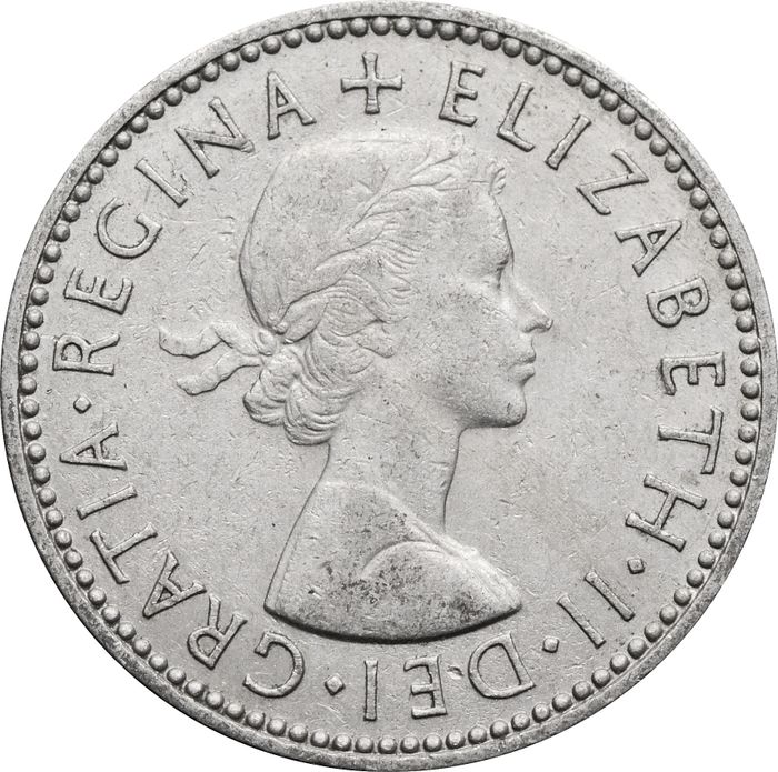 1 шиллинг 1958 Великобритания (Шотландский герб)