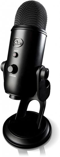 USB-Микрофон Logitech Blue Yeti, черный