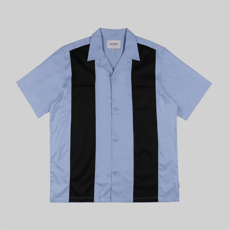 Рубашка мужская Carhartt WIP Durango артикул:I033041_frosted_blue - купить в магазине Дайс